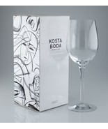 Kosta Boda Line XL Wine Glass 30 cc 7021513 w/ Box - $72.10 CAD