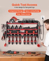 VEVOR Power Tool Organizer with Charging Station 4-Layer Drill Storage Rack - $2,318.58 MXN