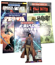 Free Comic Book Day 2020 Lot of 5 Spider-Man The Boys Blade Runner Hillbilly - £7.77 GBP