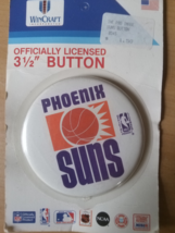 90s Phoenix Suns 3 1/2 in Button Wincraft - £7.95 GBP