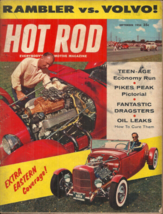 Hot Rod - September 1958 - 1958 Volvo, 1958 Rambler American, 1932 Victoria, Etc - £2.38 GBP