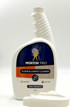 Morton Pro Salt-Based Floor Carpet Cleaner Nontoxic Pet Safe 32 oz - £12.42 GBP