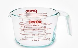 4 Cup Glass Measuring Cup for Baking and Cooking Freezer NEW FREE SHIPPING - $13.37