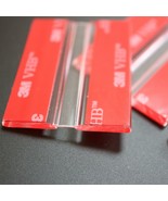 4x 50mm FLEX HINGES-no glue required. Transparent Plastic - $21.95