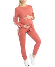 Blooming Women By Angel 2 Piece Womens Nursing Leisurewear Set, X-Large, Orange - £85.73 GBP
