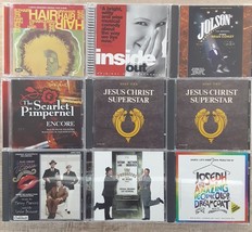 Broadway Musical CD Lot of 9 Hair Original London Cast Recording Inside Out - £14.23 GBP