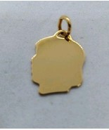 1/20 12k Gold filled Girl Head Silhouette Charm  - €17,04 EUR