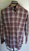 Tommy Hilfiger Brand ~ Mens Size Small/P ~ Plaid ~ Button Up Shirt ~ 100% Cotton - £17.60 GBP