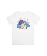 Cute Sleeping Boy Anime Illustration T-Shirt Aesthetic Graphic Tee - $25.00