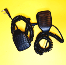 100% UNTESTED LOT 2x RETEVIS KMC HANDHELD SPEAKER MICROPHONE MIC FOR RADIO - $24.22