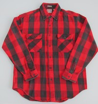Pine Grove Men&#39;s Heavyweight Cotton Flannel Shirt Size Large - $22.00