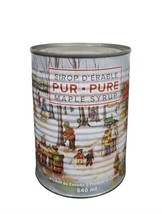 12 cans of 100% pure Canadian Premium Maple Syrup Grade A Amber 540ml ea... - £87.96 GBP
