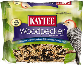 Kaytee Woodpecker Mini Seed Cake - Premium Wild Bird Energy Support - $5.89+