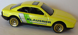 Hot Wheels BMW 850i YELLOW Diecast California Dreaming Klausner Tuning 1990 - $9.85