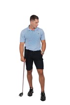 American Fit Polo Performance for Men Vista Blue Made in Peru (XL) - $24.25