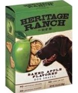 Baked Dog Snacks 10.6oz Box (Pack of 4) Select Flavor Below (Apple) - £29.55 GBP