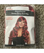 Sweep Bang Wig, Red, Halloween Accessory for Adults, by Way to Celebrate... - €20,28 EUR