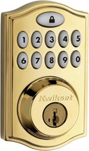 Deadbolt, Polished Brass, Kwikset 99140-022 Smartcode 914 Z-Wave Plus. - £160.93 GBP