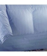 New Full Size Light Blue Dust Ruffle Bed Skirt Dust Ruffle Bed Skirt Ang... - £8.59 GBP