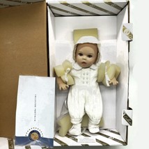 Franklin Mint Precious Blessings Christening Porcelain Baby Boy 12&quot; - £27.06 GBP
