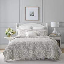 100% Cotton, Reversible, All Season Bedding With Matching Sham(S), Pre-W... - $103.42