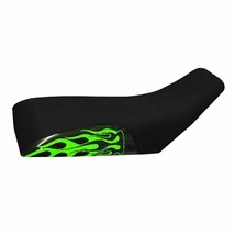 Yamaha Grizzly 600 98-02 Green Flame ATV Seat Cover #M205444 - £24.95 GBP