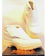 UK3 36 White Safety Work Boots/Shoes Hook &amp; Loop S2 Catering Kitchen Hea... - £7.79 GBP