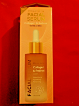Facial Serum Collagen &amp; Retinol Gentle On Skin Nourishing, Hydrating &amp; Renewing - £28.81 GBP