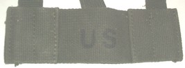 US Army M-1956 cotton canvas butt pack adaptor strap backpack rucksack V... - £23.65 GBP