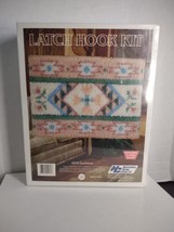 National Yarn Vintage Latch Hook Kit Southwest Wall Carpet R878 New (o) - £38.94 GBP