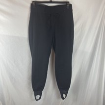 Schoeller Skifans Pants 14 Ski Pants Stirrup Wool Blend Vintage Black Retro USA - £14.58 GBP