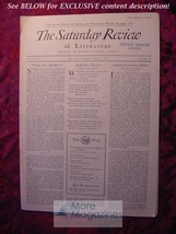 Saturday Review April 4 1931 Norman Foerster Henrietta B. Von Klenze - £11.51 GBP