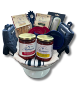 TONIGHT WE PASTA! Deluxe Gourmet &#39;Blue&#39; Gift Baskets from Marano Foods - £94.27 GBP