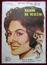1962 Original Movie Poster El balcon de la Luna Carmen Sevilla Lola Flor... - £27.50 GBP
