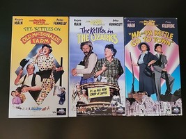 The Ma &amp; Pa Kettle Collection VHS Lot Of 3 Go To Town The Ozarks Old Mac... - £7.73 GBP