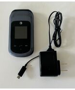 Pantech Breeze 4 IV P2050 - Black and Slate ( AT&T ) Cellular Flip Phone - READ