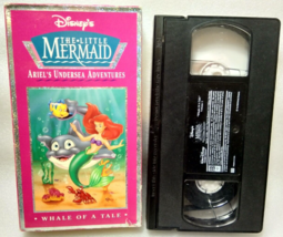 VHS Disneys the Little Mermaid: Ariels Undersea Adventures - A Whale of a Tale - £8.59 GBP
