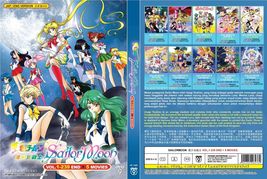 Dvd Anime ~English Dubbed~ Sailor Moon (Volume.1-239 End + 5 Movie) All Region - £94.83 GBP