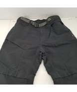 THE NORTH FACE Gray Convertible Mens Hiking Outdoor Fishing Pants Shorts... - $38.14 CAD