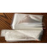 50 New Clear Necktie Tie Sleeves Keep Narrow or Wide Ties Safe Up To 4.2... - $98.95