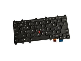 US Black Backlit English Keyboard Replacement for Lenovo ThinkPad X380 Yoga Lapt - £31.57 GBP