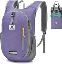 Skysper 10L Hiking Backpack Small Hiking Daypack Packable Lightweight, Purple - £32.15 GBP