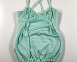 Lululemon Canotta Top Donna 4 XS Verde Violaceo Coulisse IN Vita con Reg... - $12.18