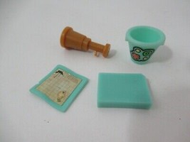 Lalaloopsy mini doll accessories Patch treasure chest?  map telescope book - $7.27