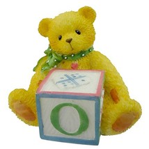 Cherished Teddies Bear with ABC Block Resin Teddy Bear Miniature Block 1... - £4.21 GBP