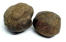 Boji Stones 3.5 cm Approx Shamen Moqui Marbles Male Female Natural Pop Rocks - £35.03 GBP