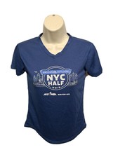 2015 United Airlines NYC Half Womens Small Gray Jersey - £14.01 GBP