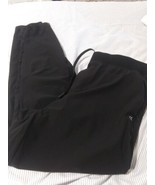 Kenneth Cole Active Black Mens Joggers Size Large Polyester Athletic Pan... - $35.73