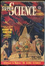 Super Science Stories 11/1950-Popular-Canadian-Poul Anderson-sci-fi fanzines-FN - £63.88 GBP