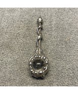 Vintage Silver Tone Wizard Staff Pendant Charm KG Fashion Jewelry Goth C... - $13.52 CAD